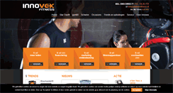 Desktop Screenshot of innovexfitness.nl