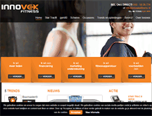 Tablet Screenshot of innovexfitness.nl